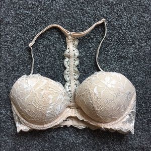 Victoria’s Secret nude lace bra